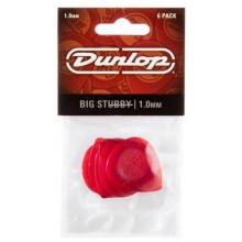 Медіатори Dunlop 475P1.0 Big Stubby Player's Pack 1.0 mm (6 шт.)