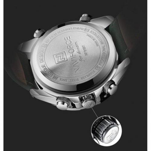 Годинник чоловічий наручний NaviForce Fly ArmyGreen Годинник чоловічий наручний NaviForce Fly ArmyGreen