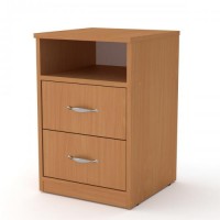 Тумбочка нічна Компанит ПКТ 2 Бук (khk-191) Тумбочка нічна Компанит ПКТ 2 Бук (khk-191)