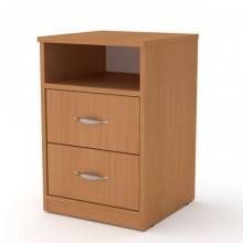 Тумбочка нічна Компанит ПКТ 2 Бук (khk-191)