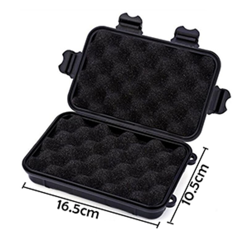 Водонепроникний кейс протиударний 150 x 93 x 45 мм Gymtop W165, чорний