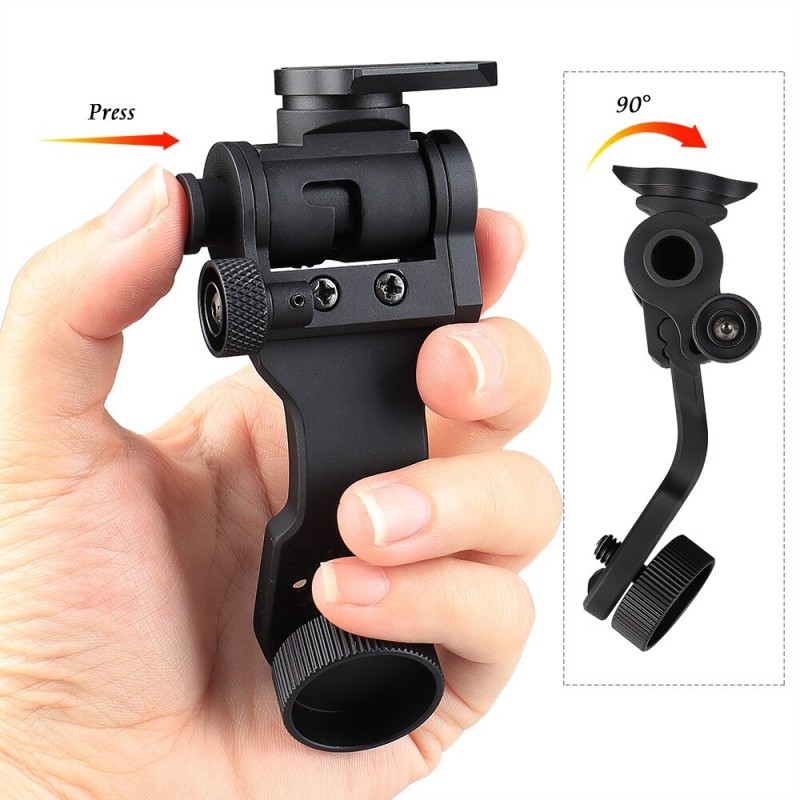 Адаптер - перехідник J-arm для кріплення монокуляра нічного бачення PVS-14 до L4G24 (метал)