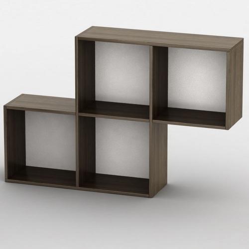 Полиця навісна Тиса Мебель Акцент Венге 800x250x1200 мм Полиця навісна Тиса Мебель Акцент Венге 800x250x1200 мм