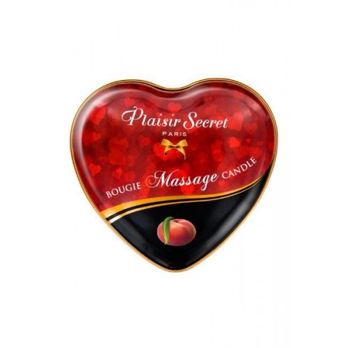 Масажна свічка серця Plaisirs Secrets Peach 35 мл (SO1872) в інтернет супермаркеті PbayMarket!