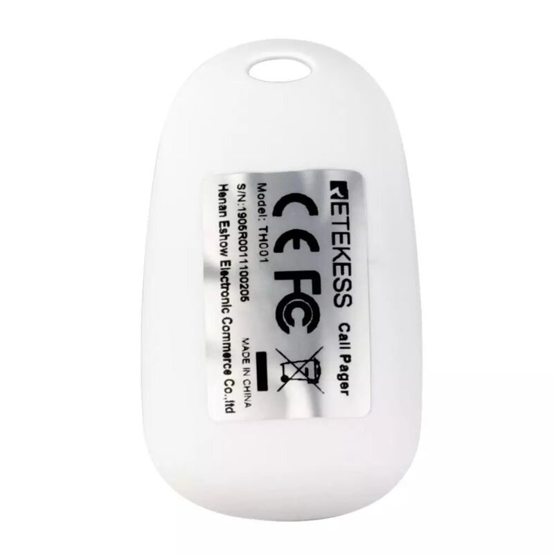 Бездротова кнопка SOS на шию на шнурку Retekess TH001, на частоті 433 мГц