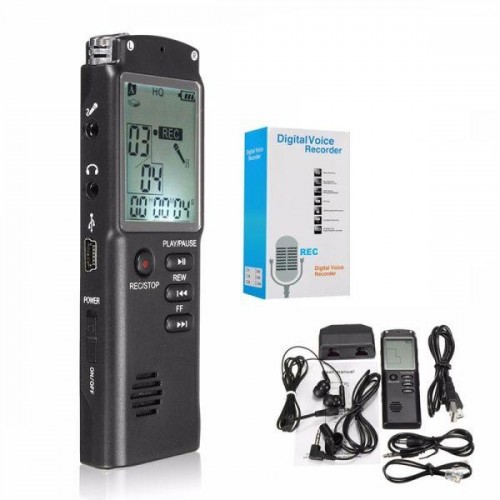 Диктофон цифровий портативний Doitop T-60 8 Гб стерео акумуляторний (100064) в інтернет супермаркеті PbayMarket!