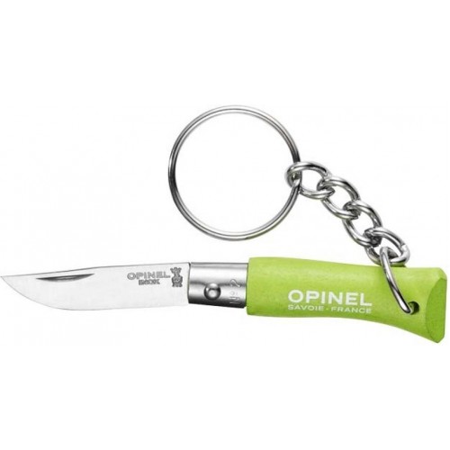 Ніж-брелок Opinel №2 (нерж-сталь) Салатовий (1013-204.65.17) Ніж-брелок Opinel №2 (нерж-сталь) Салатовий (1013-204.65.17)
