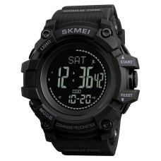 Cпортивний годинник Skmei 1356 Compass з компасом Чорний
