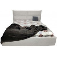 Ліжко двоспальне BNB Secret Premium 160 х 200 см Allure Сірий