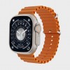 Розумний годинник IWO Ultra series 8 Silver + Orange Ocean (IW000US8SOO)