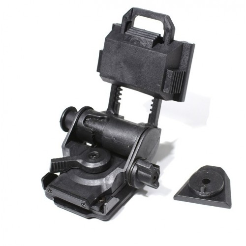 Тримач кронштейн FMA L4G24 для приладу нічного бачення на шоломі Чорний Тримач кронштейн FMA L4G24 для приладу нічного бачення на шоломі Чорний