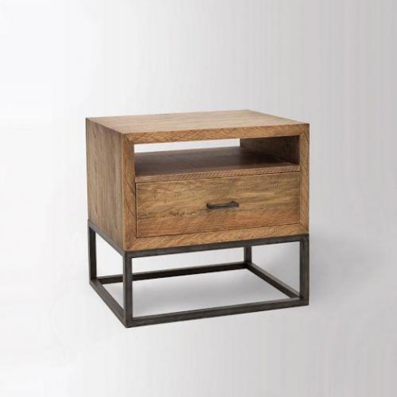 Тумба в стилі Loft NS-1469 530x500x400 мм Черный