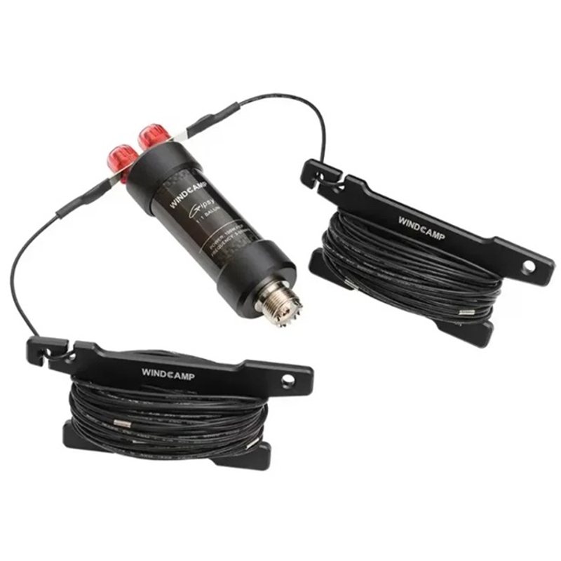 Короткохвильова антена диполь для діапазонів 5/7/10/14/18/21/24/28(29)/50 мГц Windcamp Gipsy 5-50MHz