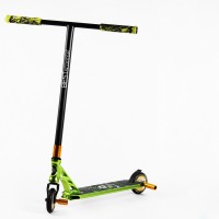 Самокат трюковий Best Scooter Skull and Snake HIC-система пеги алюмінієвий диск та дека 100 кг Green (107483)