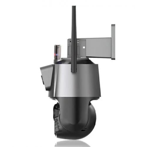 Камера відеоспостереження No Brand P11-QQ6 8MP WiFi Чорний (2390000022) Камера відеоспостереження No Brand P11-QQ6 8MP WiFi Чорний (2390000022)