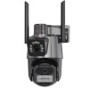 Камера відеоспостереження No Brand P11-QQ6 8MP WiFi Чорний (2390000022)