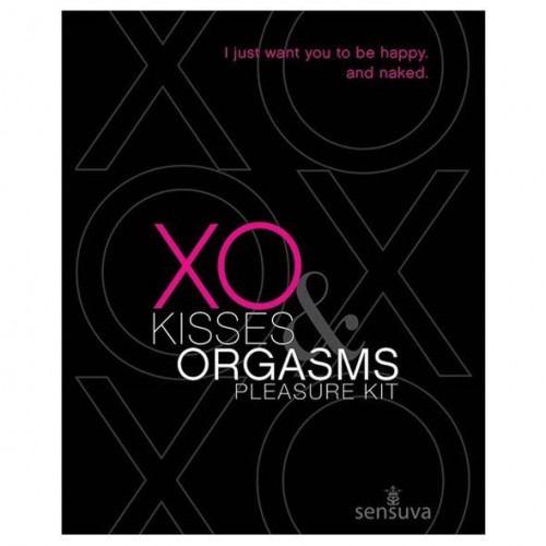 Подарунковий набір Sensuva XO Kisses & Orgasms (бальзам для губ з феромонами і рідкий вібратор) в інтернет супермаркеті PbayMarket!