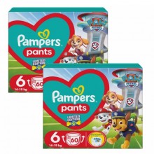 Підгузники-трусики Pampers Pants 6 (14-19 кг) 120 шт Щенячий патруль