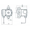 Циркуляційний насос Насоси+Обладнання BPS 20-4G-130/B 122033
