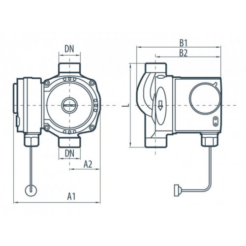 Циркуляційний насос Насоси+Обладнання BPS 20-4G-130/B 122033