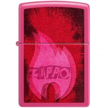 Запальничка бензинова Zippo Abstract Zippo Design Рожевий (46572)