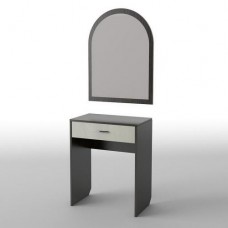 Туалетний столик Тиса Мебель БС-26 Венге Дуб молочний 75x40x70 см