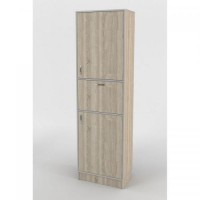 Шафа-Пенал Тиса Мебель ШС-604 Дуб сонома 205x35x60 см