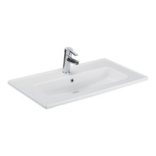 Раковина врізна Ege Vitrifiye Lagina 800x150x450 мм 35831 Білий (2108648556)