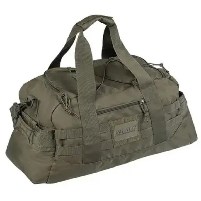 Сумка тактична Mil-Tec us Combat Pachute Cargo Small 25 л 485х245 мм Olive (13828001)