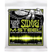Струни для електрогітари 6 шт Ernie Ball 2921 M-Steel Regular Slinky Electric Guitar Strings 10/46 Струни для електрогітари 6 шт Ernie Ball 2921 M-Steel Regular Slinky Electric Guitar Strings 10/46