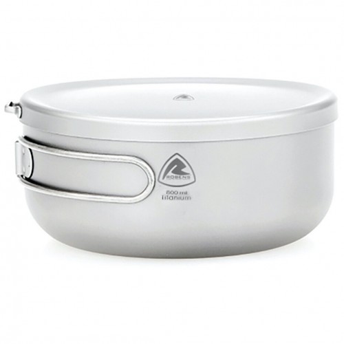 Казанок Robens Ori Titanium Pot with Plate Lid 0,8 л Сірий (1046-690339) Казанок Robens Ori Titanium Pot with Plate Lid 0,8 л Сірий (1046-690339)