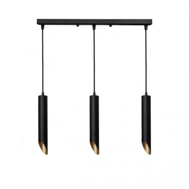 Світильник підвісний MSK Electric Slice на три плафони у формі трубок NL 3722-3