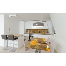 Наклейка вінілова на стіл Zatarga «Лілії у глечиках» 650х1200 мм Z180863/1st