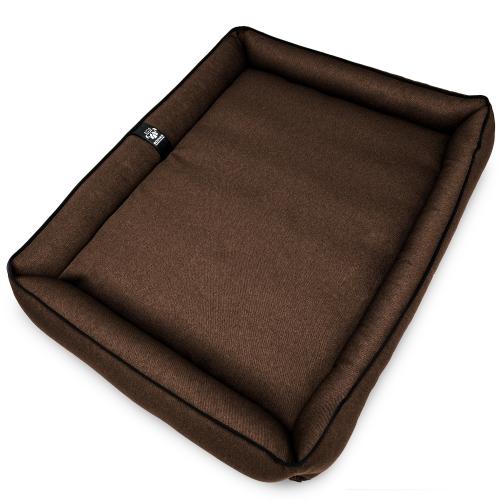 Лежак ліжко для собак всіх порід EGO Bosyak Рогожка 2XL 115x95 Коричневий (спальне місце для великих собак) Лежак ліжко для собак всіх порід EGO Bosyak Рогожка 2XL 115x95 Коричневий (спальне місце для великих собак)