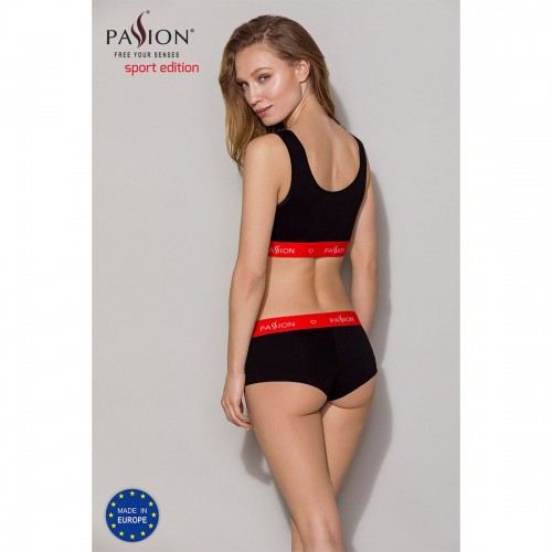 Спортивний топ на широких бретелях Passion PS003 TOP black, size L в інтернет супермаркеті PbayMarket!