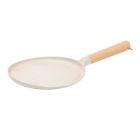 Сковорода для млинців з бортиками Breakfast 23.5 см Бежевий (HP39579W)