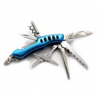 Складаний кишеньковий ніж STINGER 11 в 1 Синій (DN18907) Складаний кишеньковий ніж STINGER 11 в 1 Синій (DN18907)
