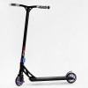Самокат трюковий Best Scooter Freestyle Pro HIC-система пеги алюмінієвий диск та дека колеса PU Black (115640)