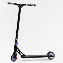 Самокат трюковий Best Scooter Freestyle Pro HIC-система пеги алюмінієвий диск та дека колеса PU Black (115640)