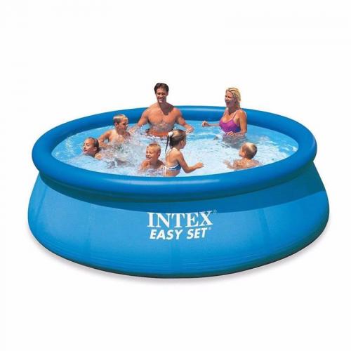 Надувний басейн сімейний Intex 28130 366х76 см 5621 л Синій (33793) Надувний басейн сімейний Intex 28130 366х76 см 5621 л Синій (33793)