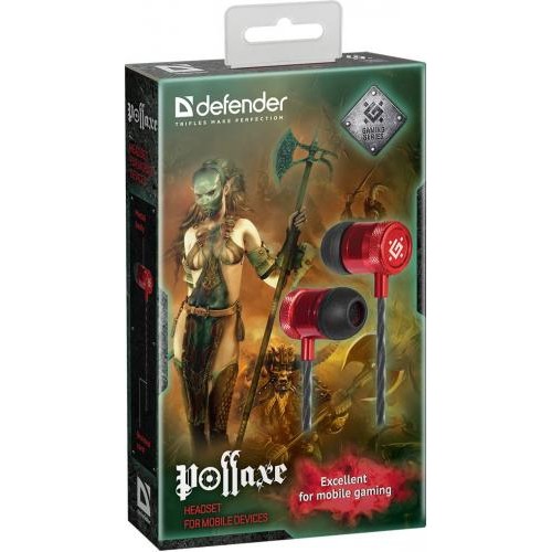 Гарнітура Defender Pollaxe Black + Red (64453) (6626214) в інтернет супермаркеті PbayMarket!