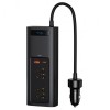 Автомобільний інвертор Baseus USB-C/USB/5A/150 Вт 220 В Black