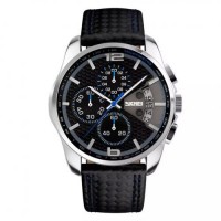 Годинник наручний Skmei 9106 Black 9106BU (17117-hbr)