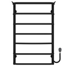 Рушникосушарка електрична Юність П7 400х800 Deffi Чорний EF16 (C.YU.80.40.7.E.B.R.5)