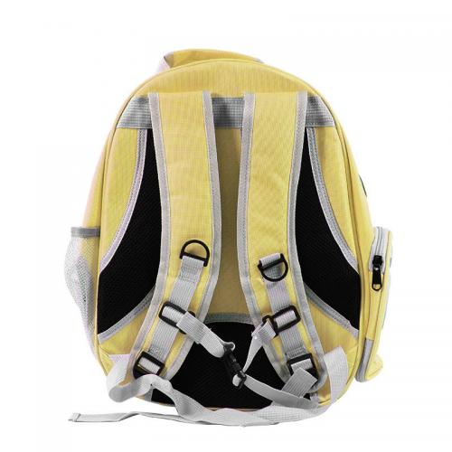 Рюкзак-перенесення Taotaopets 252203 Panoramic Yellow 35*25*42cm для кішок з ілюмінатором Рюкзак-перенесення Taotaopets 252203 Panoramic Yellow 35*25*42cm для кішок з ілюмінатором