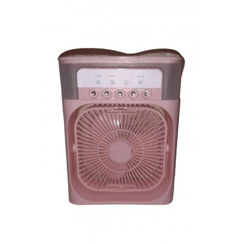 Портативний настільний міні-кондиціонер зволожувач Arctic Air Cooler 4в1 Fan LED Рожевий
