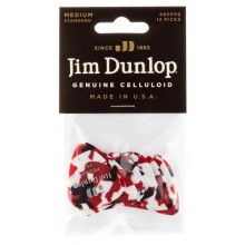Медіатори Dunlop 483P06MD Genuine Celluloid Confetti Medium Player's Pack (12 шт.)