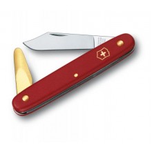 Садовий ніж Victorinox Budding 2 100 мм у блістері червоний (3.9110.B1)