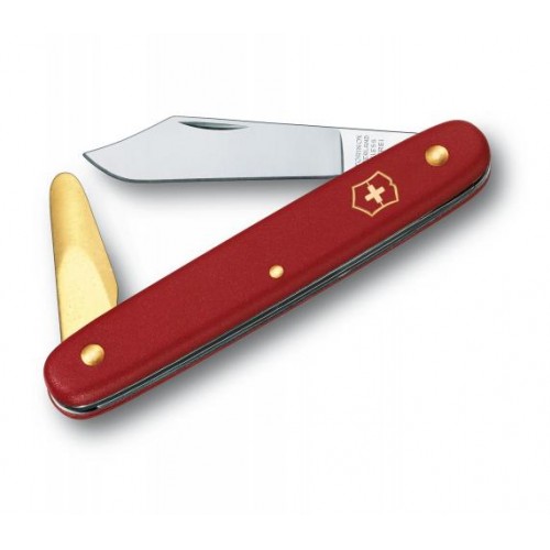 Садовий ніж Victorinox Budding 2 100 мм у блістері червоний (3.9110.B1) Садовий ніж Victorinox Budding 2 100 мм у блістері червоний (3.9110.B1)