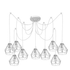 Люстра-павук на дев'ять плафонів MSK Electric Milan NL 538-9 W